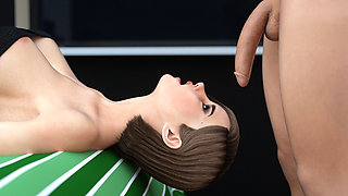 Big Stepsister Caught Me Watching & Helped Me to Cum - 3D Hentai Animated Porn - Milfy City