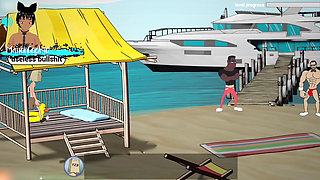 Fuckerman: Summer time - It has been so hot outside so let's take off all our clothes and cool off