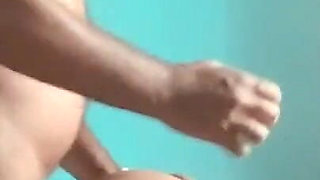 Petite Ebony Sucking My Dick Like Crazy and Rough Fucked Non Stop.