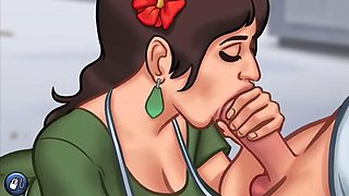 Summertime Saga: Cuckold Husband Watches His Wife Get Pregnant By Another Guy  Ep7