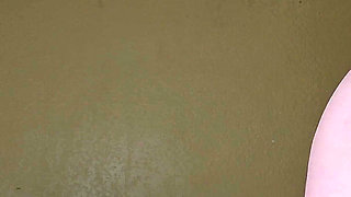 Intense Masturbation with MILF in Red Lingerie