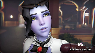 idowmaker Is Fucked Hard in 3D With Loud Creampie