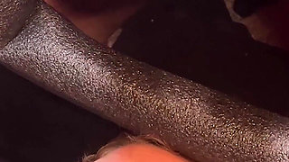 Cum Facial at the Gloryhole