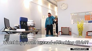 Horny Bambi Brooks In An Ideal Employee