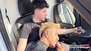 Sucking Big Uncut Cock Blowjob Big Load!