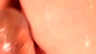 I Stroke My Pussy with a Dildo Close-up