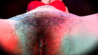 My Pussy Hair Will Turn You Into a Real Man This Is Your Mustache Now! - Sissy, Face Sitting, Hairy Pussy