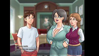 Arse, big boobs, manga porn