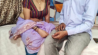 Beautiful Newly Married Bhabhi hard fuck with devar, desi teen girl hindi audio sex in doggy style