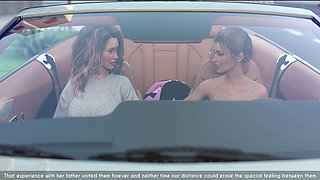 Awam Sophia Slutty Edition - Sophia’s Lesbian Play with Ellie While Fantasizing About Sucking Dylan’s Cock