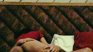 Cheating wife enjoying in hotel room with boyfriend