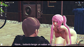 BEAUTIFUL EXHIBITIONIST GIRL HAVING SEX WITH HER BOYFRIEND ON THE STREET