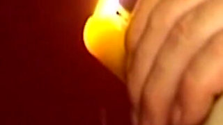Bound Busty Brunette MILF Endures Fiery Wax and Clamps