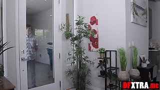 Cuckold queen fucked hard by two BBCs