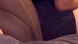 69 in Pantyhose and Secretary Swallowing