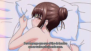 Hentai slut can't resist a big cock deep inside her wet cunt