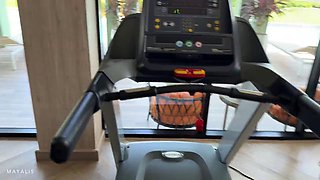 Cute Fitness Trainers First Session Gets Crazy!