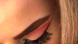 Pov teen amateur enjoys blowjob and cumshot facial