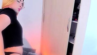 Small Titted Livia Toying Her Pussy