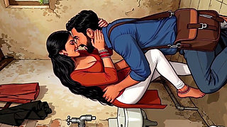 Indian Woman Secret Sex with Plumber Bathroom Cartoon Ai