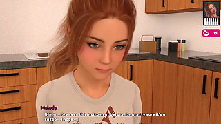 Melody part 7: we have started with our lessons, she loves to masturbate