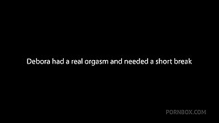 Very Horny Brazilian Beauty, Debora Andrade Fucks At The Beach