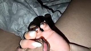 Step Mom masturbates Indian step son big dick after girlfriend left him out