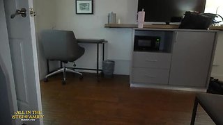 Scarlett Venom Gets Accidental Creampie From Stepbrother on College Move-In Night! Kymber Leigh Big Tits Amateur POV