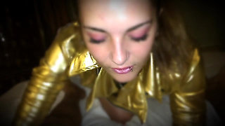 Stoyca in a gold suite part 1