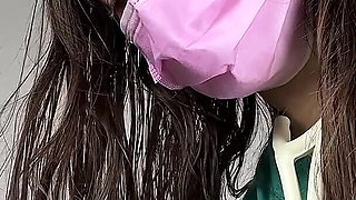 POV Professional Physical Exam in Green Scrubs