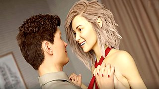 Innocent striptease by RedLady2K at the University of Troubles