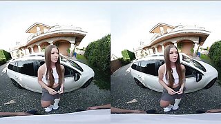 Innocent Olivia's pussy licking video