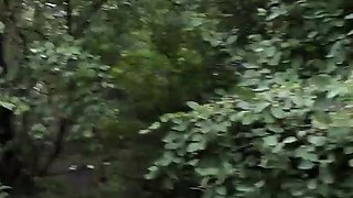 Ann Marie gets banged outdoors today