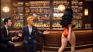 From Chubby & Ignored to Curvy Cock Tease-ep5 a Wife Meets Strangers at a Nightclub and Ignores Husband