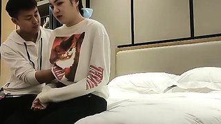 Small titted teen amateur rides dong and she loves it