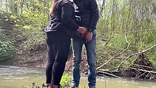 MILF Mother-in-Law Catches Daughter & Fucks Me Outdoor - Big Ass Ukrainian Amateur