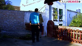 Julia Reaves Seduces Blonde in Outdoor Hard Passion