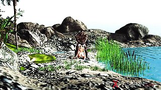 Temperament escort's 3d animated sex