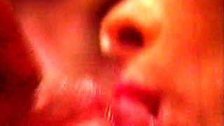 Brunette hardcore blowjob