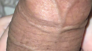 Step mom so proud of her BBC thick big dick handjob step son without condom