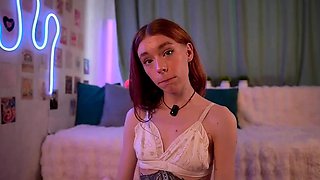 Small titted teen from EU masturbating