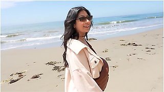 Cami Strella And Lev Lieben - Breeding My Stepbrothers Wife In Public At Nude Beach