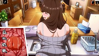 Ntr hentai, internal ejaculation, ntr game