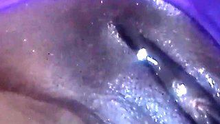 Rubbing My Wet Shaved Pussy Threw My Knickers Moaning Orgasms