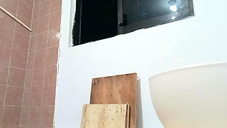 in the kitchen showing her tits to her stepson