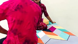 Uncle Massages Bhabhi's Big Tits and Fucks Her in Hindi