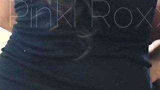 Pinki Roxxxk #9 Bathroom Show Sexy Ass
