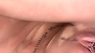 Growing up she became an adult and latina Angelina Valentine with shaved pussy fucks her wet pussy with pleasure