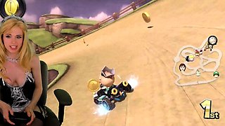 USA sexiest blonde pregnant big boobs beauty webcam show