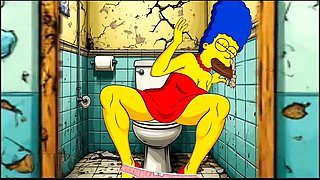 Glory hole, married woman, homer simpson